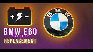BMW 5 Series Battery Install E60 E61 (w/Tips) Complete Guide▶️ How To Skip BMW Battery Registration