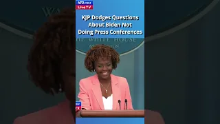 Karine Jean-Pierre Dodges Questions About Biden Not Doing Press Conferences