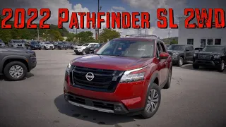 New 2022 Nissan Pathfinder SL 2WD with Black Grille