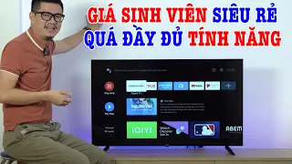 Trên tay Xiaomi TV A2 43 inch SIÊU RẺ dành cho sinh viên đây!