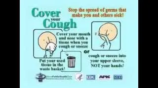 H1N1: Cover Your Cough Child's PSA