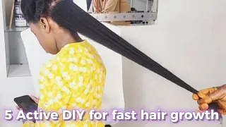 5  Different Actvive Diy for fast hair growth