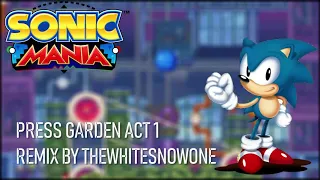 Press Garden Act 1 Remix (The Hedgehog Is Fake News) - Sonic Mania