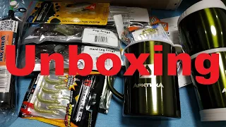 Unboxing посылки c термокружками и приманками от интернет магазина Fmagazin