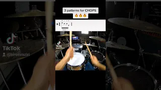 3 patterns for CHOPS. 🔥🔥🔥