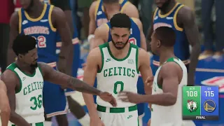 NBA 2K22 Next Gen Warriors vs Celtics FULL GAME HIGHLIGHTS Celtics at Warriors