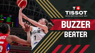 Stella Beck 🇳🇿 | 🚨 TISSOT Buzzer Beater | New Zealand vs Puerto Rico | FIBA Women's OQT 2024