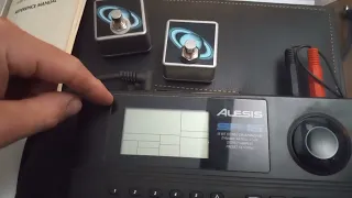 Alesis SR-16 fix error with A/B/Fill footswitch