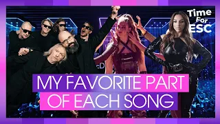 *MY FAVORITE PART OF EACH SONG* | Eurovision Song Contest 2024 | TimeForEurovision