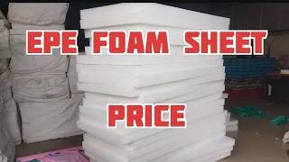 epe foam sheet price 🤔epe foam mattress foam sheet making