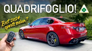 2024 Alfa Romeo Giulia Quadrifoglio (520 hp) | 100th Anniversary Edition POV drive!