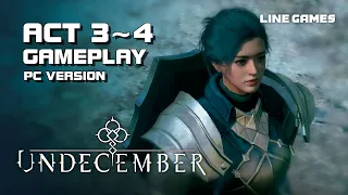 Undecember - lvl 25~40 Gameplay (Unboxing Test) - PC/Mobile - KR/EN