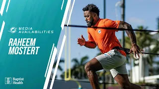 Raheem Mostert on trying to "beat the standard" | Miami Dolphins