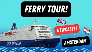 A LOOK 🔎 around NEWCASTLE to AMSTERDAM ferry