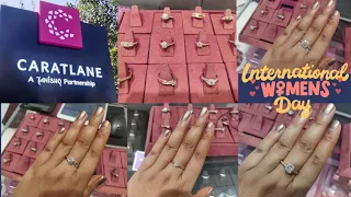 Women's Day Special💃❤️ || Beautiful Solitaire Rings from Caratlane Starting at Just Rs. 36000/-💍💎