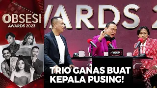 NGAKAK ABIS! Trio Cak Lontong, Vicky Prasetyo, & Fajar Sadboy Bikin Pusing | OBSESI AWARDS 2023