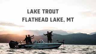 Lake Trout on Flathead Lake, MT