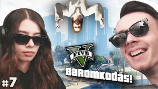 GTA V Baromkodás a BARÁTNŐMMEL #7 - CHAOS MOD (Jézus a hibás)