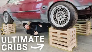 The Ultimate DIY Budget Wheel Cribs Guide | How To Build Wooden Wheel Stands - In Metric!