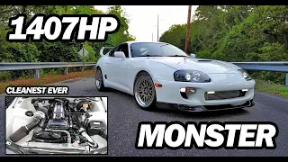 Buying WORLD'S CLEANEST 1200WHP Supra (shaved bay)!