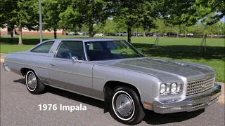 Visual History of the Chevrolet Impala