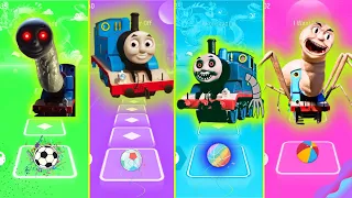 💥💥💥 THOMAS TRAIN EXE 🆚 THOMAS THE TRAIN 🆚 EVIL THOMAS 🆚 SPIDER THOMAS ❗ Tiles Hop Edm Rush