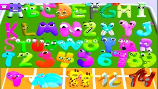 NEW ; UPDATE ABC LETTERS GO, AND :NUMBER LORE MERGE, abcdefghijklmnopqrstuvwxyz, 12345 PART 3