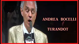 ANDREA BOCELLI , Puccini : TURANDOT act.3 Nessum Dorma , Barcelona 2024