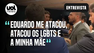 Deputado que brigou com Eduardo Bolsonaro diz que quer 'disputa política' na Câmara, e não corporal