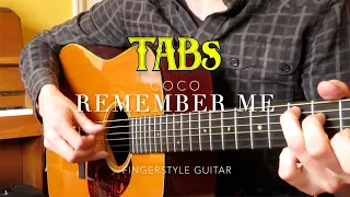 'Remember Me' Coco | Guitar TABs |Fingerstyle Guitar Cover|Martin D18 #coco #rememberme #fingerstyle