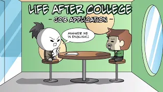 LIFE AFTER COLLEGE (Job Application) | Pinoy Animation