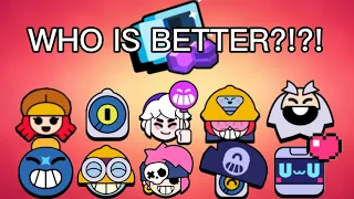 All Super Rare Brawlers Vs Heist Safe WHO IS THE FASTEST?!?!