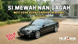 SI MEWAH NAN GAGAH - MERCEDES W211 E240 AVANTGARDE P.M.R '04 // SOLD OUT (REALDEAL)