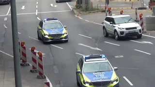 Polizei rasant im Doppel, Einzel und Zivil