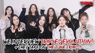 TRC interviews tripleS EVOLution! + they take on The Tune Trials! @triplescosmos