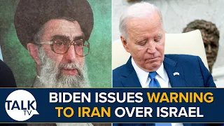 Biden Warns Iran Not To Attack Israel | 'Netanyahu Becoming A Liability For Israel' Says Journalist