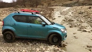 Suzuki Ignis off road, Jimny - rock garden & mud bogging