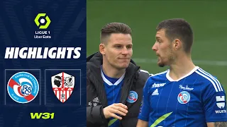 RC STRASBOURG ALSACE - AC AJACCIO (3 - 1) - Highlights - (RCSA - ACA) / 2022-2023