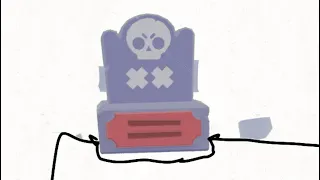 Frank hammer is a grave (Brawl Stars Pins Animation)