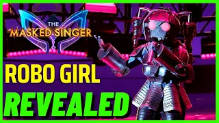 Robo Girl REVEALED - Masked Singer - Season 8