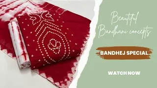 Bandhani suit with price | Latest Bandhej design dress material suits for summers | Bandhani dress