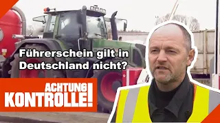 Führerschein gilt hier nicht?! Landwirt in der Bredouille! |2/3| Kabel Eins | Achtung Kontrolle