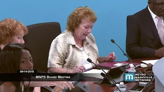 08/14/18 MNPS Board Meeting