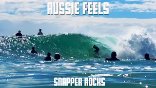 Aussie Feels Snapper Rocks - Surfing Queensland December 2021