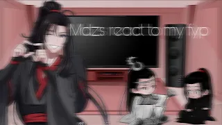 Mdzs react to my fyp|sorry for being gone 😢