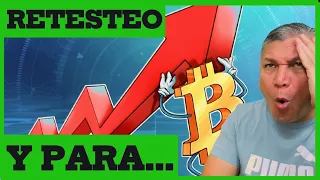 BITCOIN: RETESTEO O INTENTO DE SUBIR? | CRYPTOS | BTC | XRP