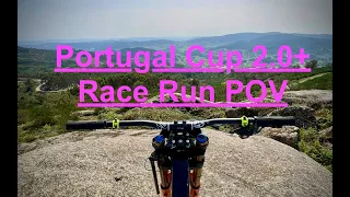 RACE RUN POV / A WET RACE ON A DRY TRACK WITHOUT RAIN /  PORTUGAL DH CUP ROUND 2 CARVOEIRO