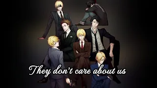 (amv)They don't care about us- кавер на русском