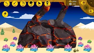 BIG STATUE LAVA UNLOCKED VS ALL BOSSES x9999 - HACK STICK WAR LEGACY