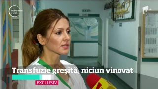 A fost aproape moartă după o transfuzie de sânge greşită la spitalul CF2, iar acum cere să se